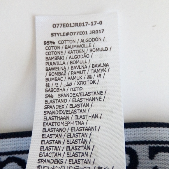 New Guess Optic White & Black Brief Panty US XL - Picture 12 of 16